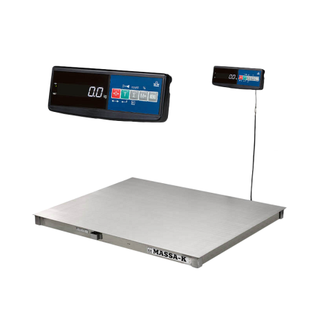 Платформенные весы МАССА-К 4D-PM.S-12/10-1000-A (RS-232, нержавеющая сталь)